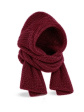 czapka ajs 52-301 damska - kolor bordo