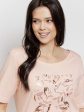 koszula valentina 3573 r.4xl-6xl - kolor morelowy