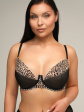 Biustonosz Push UP AVA 2208 - kolor black panther