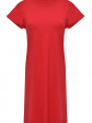 koszula nocna damska halka flora - kolor czerwony