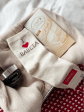Skarpety Milena 0200-133 I Love Babcia 37-41 - kolor ecru, skarpety bawełniane