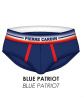 slipy pierre cardin pcm 126 uomo m-2xl - kolor blu patriot