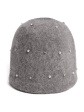 Czapka ART 26318 Luxe Wełna - kolor szary