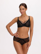 stanik półusztywniany semi-soft alicia bs 1395 czarny