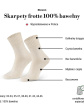Skarpety Męskie Frotte 199 Naturalne 100% Bawełna, gładkie