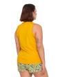 piżama damska dwuczęściowa na ramiączkach plus size pdd3000-002 s/s2025