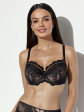 Biustonosz półusztywniany Semi Soft AVA 2291 Eternity Maxi - kolor black, półusztywniane
