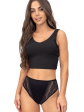 Figi  Damskie Wysokie 228 - kolor black