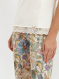 piżama damska 270 r.3xl - kolor wanilia/peonie