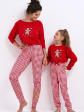 piżama sensis hazel kids girls christmas 110-128