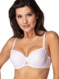 Laila BRA PUSH-UP BLACK-RED - kolor white