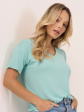 Bluzka Babell Serina S-2XL - kolor miętowy, bluzki