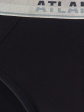Slipy Męskie MP-1562 - kolor czarny, jednokolorowe