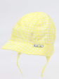 czapka dziewczęca clu-102 - kolor żółty