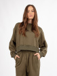 Bluza DK-K-B26 - kolor khaki bawełna