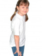 Koszulka Apache Dziecięca Biała - kolor biały, krótki rękaw