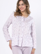 Piżama 1679 Danuta 3XL-4XL, długi rękaw