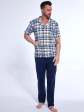 Piżama Męska 318/54 R.3XL-5XL