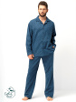 Piżama KEY MNS 815 B25 3XL-4XL Rozpinana Męska