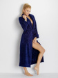 Podomka Eliza Długa Plus Size 6XL - 8XL - kolor granat, szlafroki