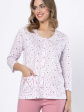 piżama leveza 1636 dobrusia 3/4 m-2xl
