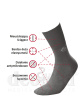Skarpety Jjw DEO MED Cotton 35-46, bezuciskowe