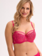 Biustonosz półusztywniany Semi Soft Gaia BS 1322 Rhea - kolor fuksja, półusztywniane