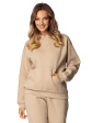 bluza dk-k-b6 - kolor cappuccino bawełna gruba