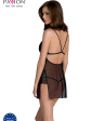 passion deliena chemise nocna komplet koszulka + majtki