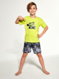 Piżama Cornette Kids BOY 789/101 2 92-128 - kolor seledynowy, chłopięce
