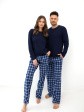 Piżama Sensis Kassidy S-XL, długi rękaw