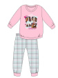 Piżama Girl Kids 594/167 MY Doggy - kolor różowy, długi rękaw