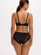 Biustonosz półusztywniany SEMI-SOFT Alicia BS 1395 Czarny, półusztywniane