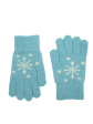 Rękawiczki ART OF Polo 23367 Snow Dziecięce - kolor light blue