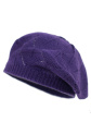 Czapka Beret ART OF Polo 21471 Spleciony - kolor violet, czapki i kapelusze