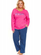 nap piżama damska plus size enjoy little things