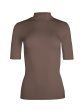 Koszulka Babell Layla S-2XL - kolor kakaowy, krótki rękaw