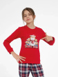 Piżama Cornette Young Girl 592/205 Family Christmas 134-164, dziewczęce