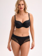 Biustonosz usztywniany Full CUP Micaela BSO 758 Czarny, usztywniane