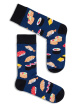 Skarpety Milena 0125-151 Sushi 39-46 - kolor granatowy, wzorzyste