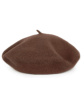 Czapka Beret ART OF Polo 22303 Daily Classic - kolor brązowy