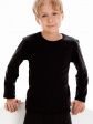 Podkoszulka Kids 214 - kolor czarny, długi rękaw