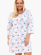 Koszula Cornette 464/457 Hannah 2 3/4 3XL-5XL Damska