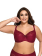 stanik av 1130 maxi wine - kolor wine