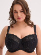 Biustonosz Semi Soft Gaia BSM 594 Sandy Maxi - kolor czarny 3