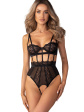 Hersis Crotchless Teddy