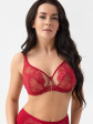stanik miękki soft gorsenia g024 desire czerwony - kolor czerwony