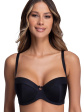 Biustonosz usztywniany AV 1787 Strapless Czarny: widok 12