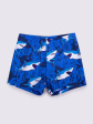 szorty kąpielowe chłopięce lks059 - kolor niebieski