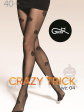 Rajstopy Gatta Crazy Trick WZ.04 40 DEN 2-4